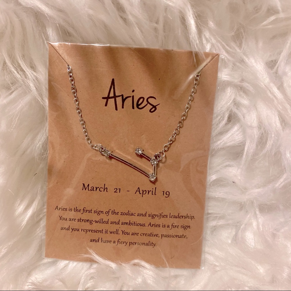 NEW! Aries ♈️ Necklace Zodiac Sign